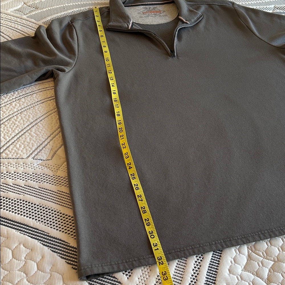 Weatherproof Dark Gray Quarter-Zip Pullover XXL - Picture 6 of 7